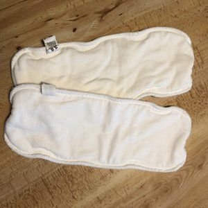 Thirsties hemp inserts for diapers (Lot of2)